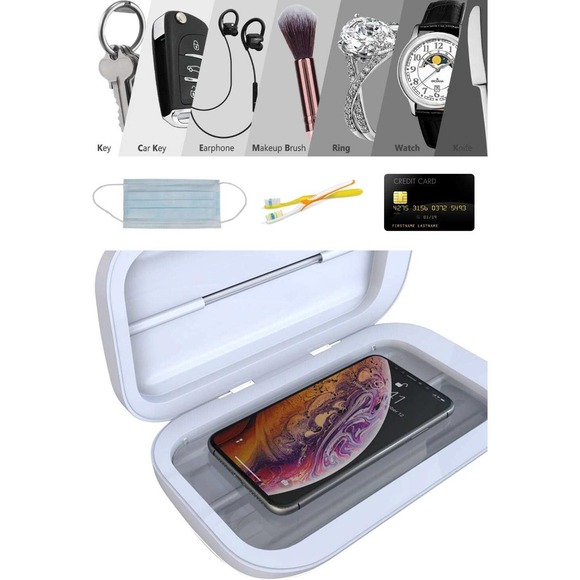 NIB-UV Sterilizer Box Disinfectant for Phone-Jewelry-cases-gloves-etc - Picture 1 of 4